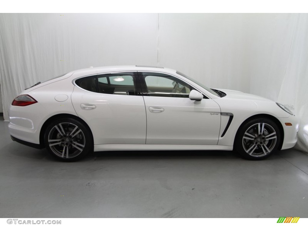 Carrara White 2012 Porsche Panamera S Hybrid Exterior Photo #81347358