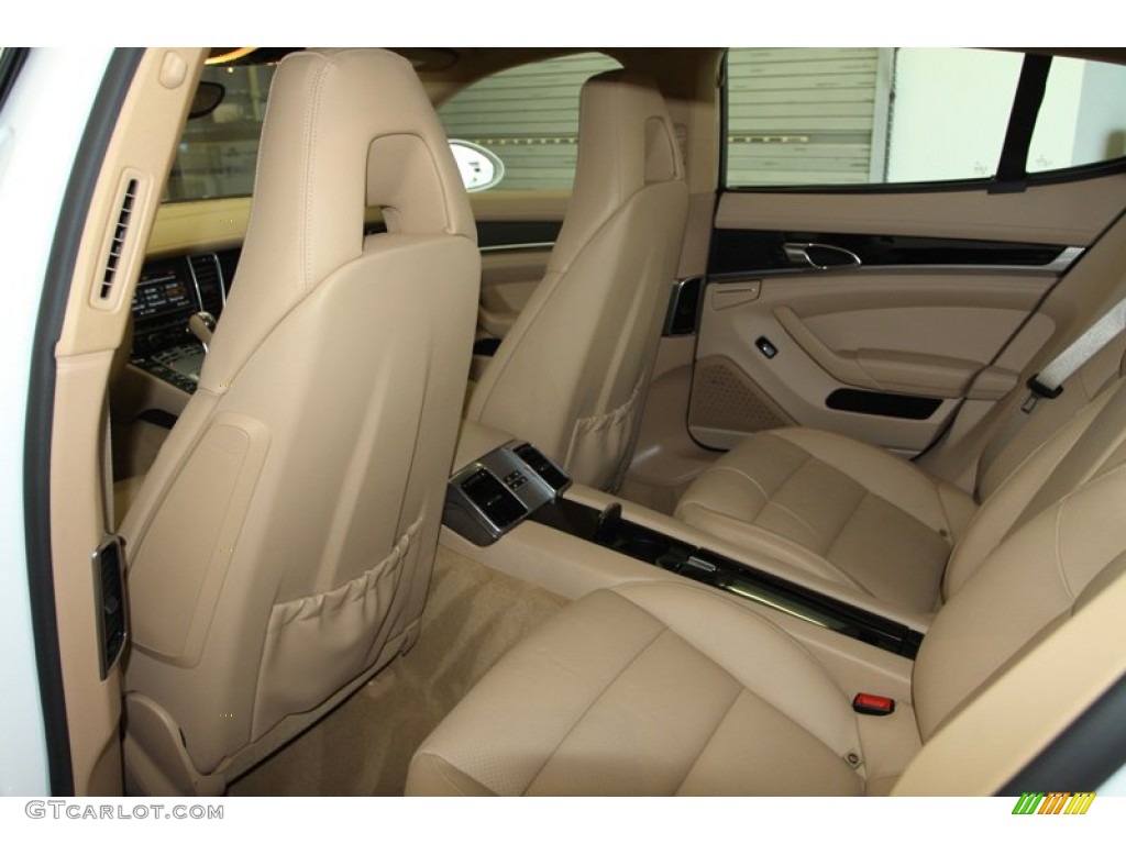 Luxor Beige Interior 2012 Porsche Panamera S Hybrid Photo #81347426