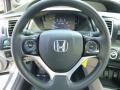 Gray Steering Wheel Photo for 2013 Honda Civic #81347481