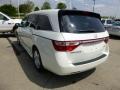 2013 White Diamond Pearl Honda Odyssey Touring  photo #5