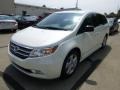 2013 White Diamond Pearl Honda Odyssey Touring  photo #6