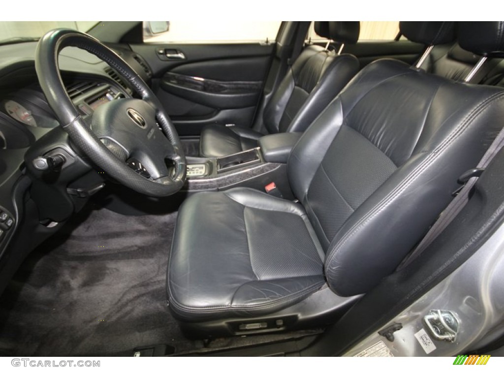 Ebony Interior 2003 Acura TL 3.2 Type S Photo #81347873