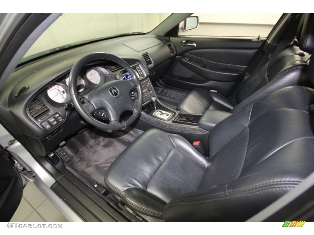Ebony Interior 2003 Acura TL 3.2 Type S Photo #81347930