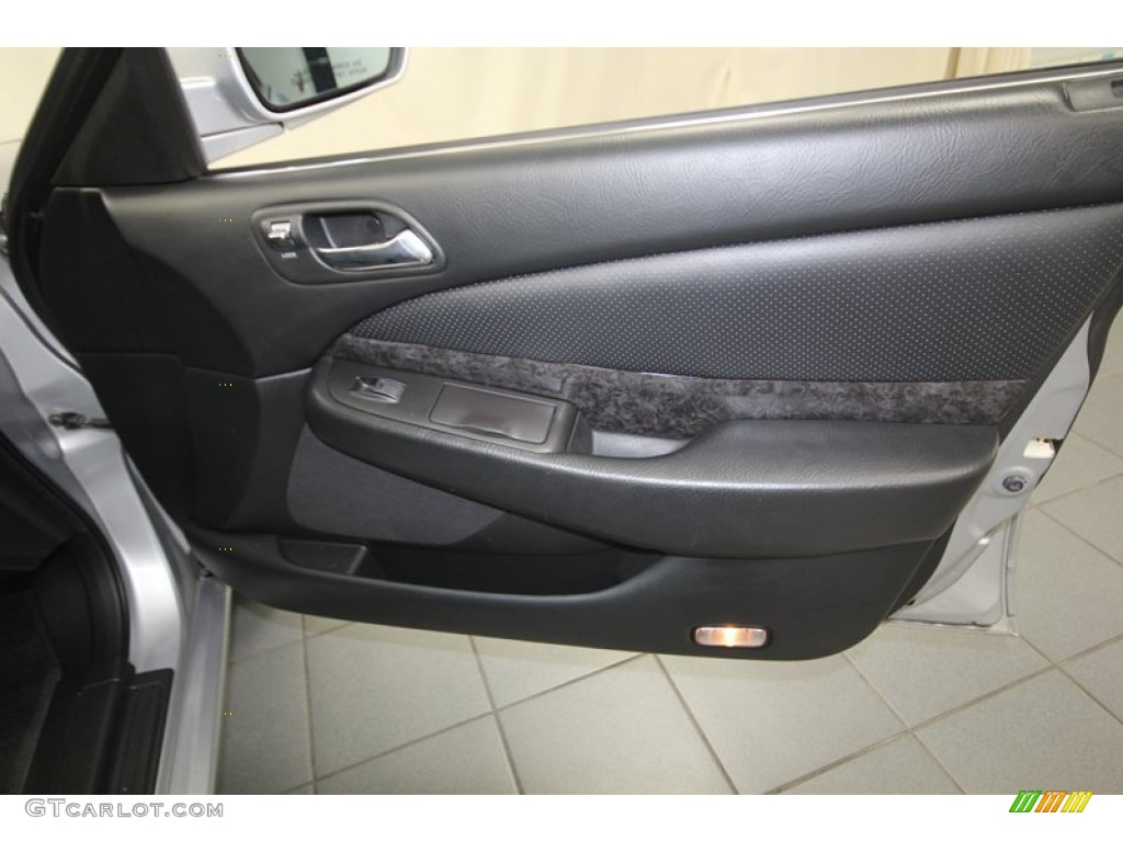 2003 Acura TL 3.2 Type S Ebony Door Panel Photo #81348092