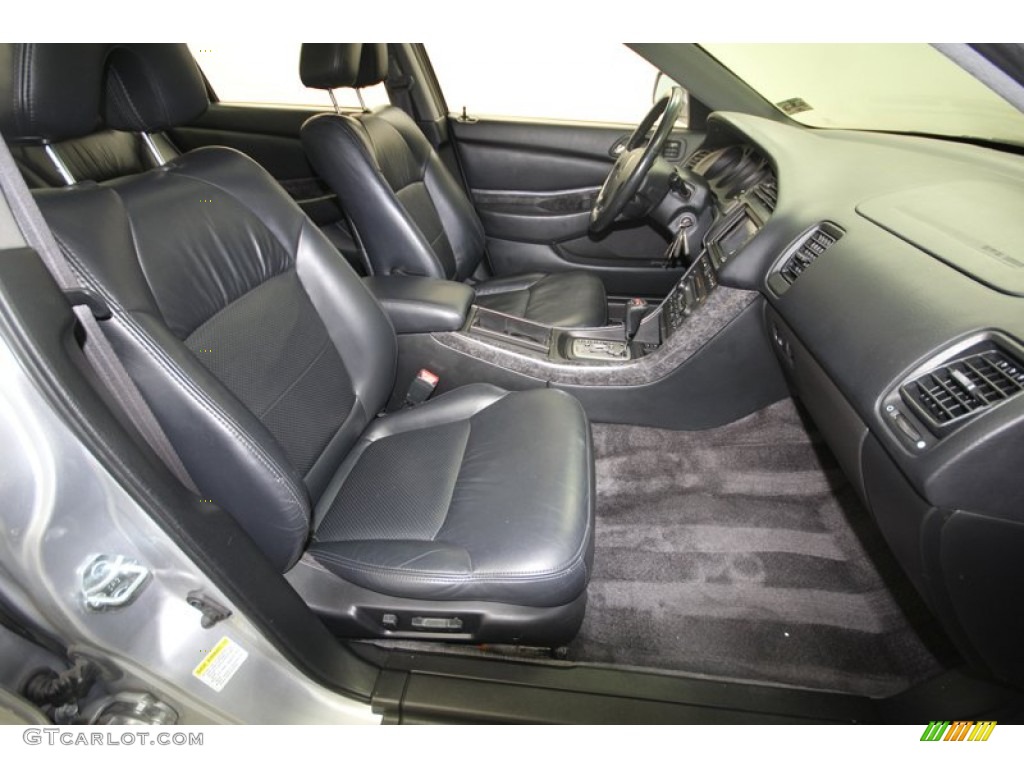 Ebony Interior 2003 Acura TL 3.2 Type S Photo #81348101
