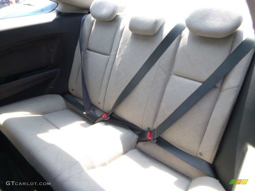 2013 Civic EX Coupe - Polished Metal Metallic / Gray photo #11