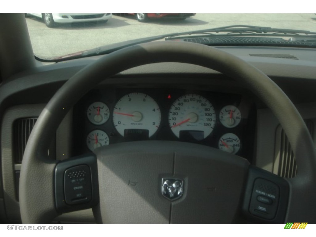 2005 Ram 3500 SLT Regular Cab 4x4 Dually - Flame Red / Taupe photo #28