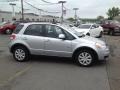 2010 Azure Grey Metallic Suzuki SX4 Crossover AWD  photo #6