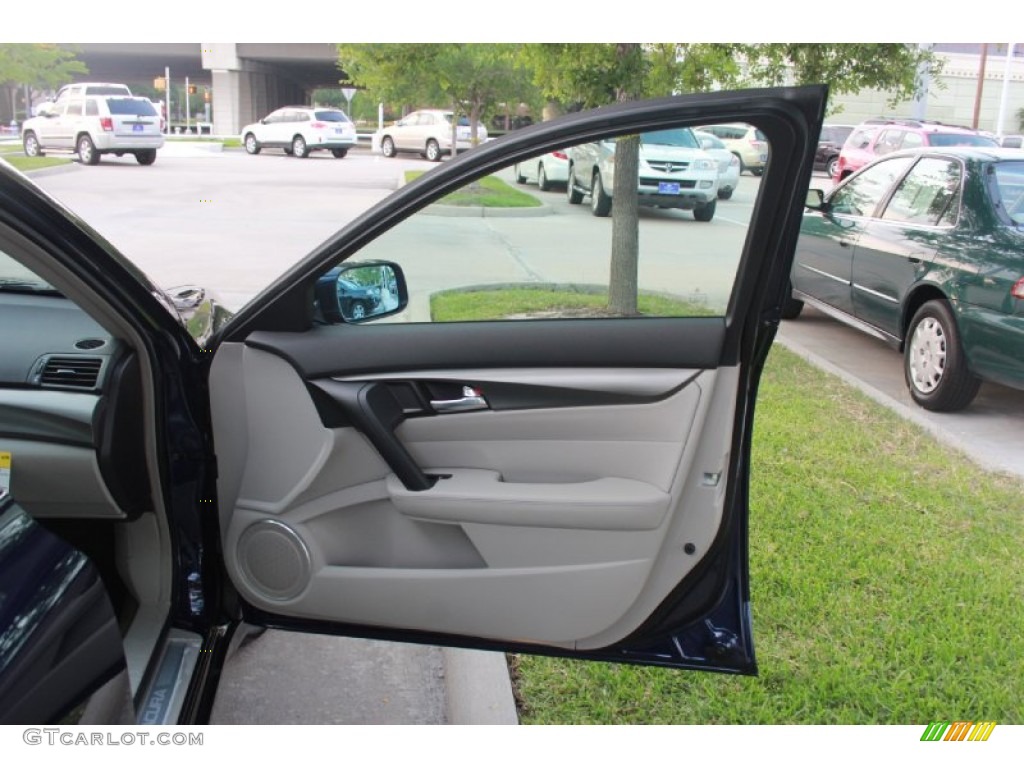 2013 Acura TL Technology Graystone Door Panel Photo #81350618
