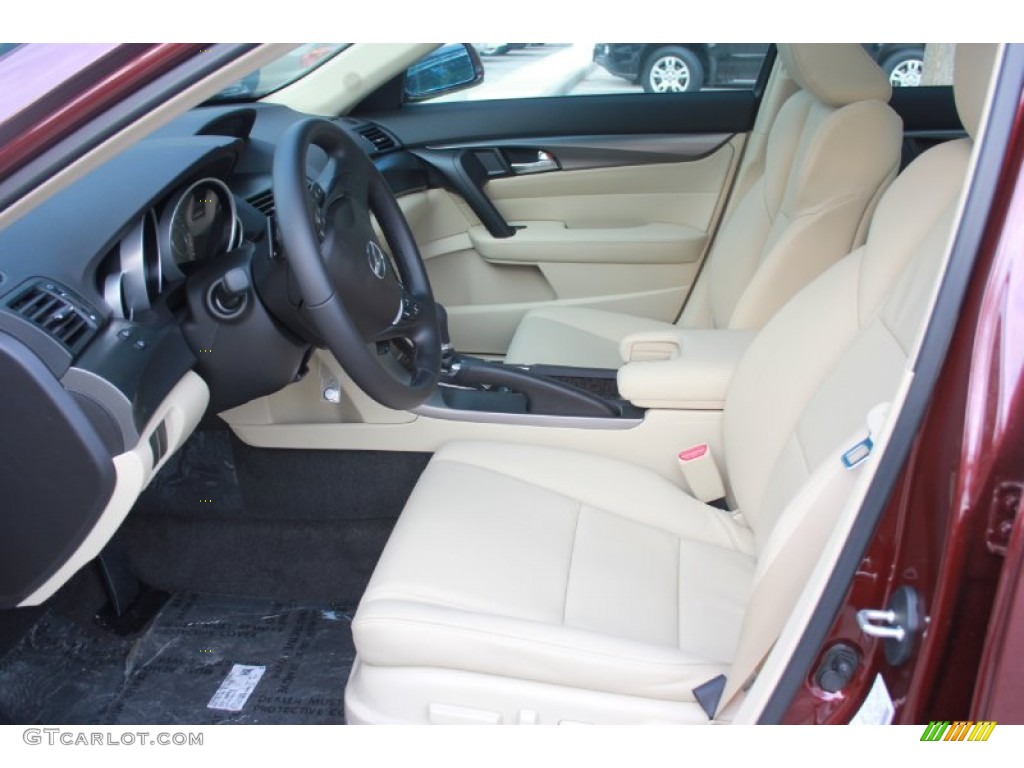 Parchment Interior 2013 Acura TL Standard TL Model Photo #81351165