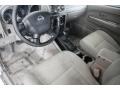 2002 Nissan Frontier Gray Interior Prime Interior Photo