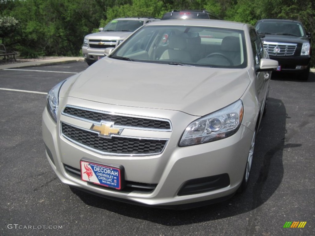 2013 Malibu LT - Champagne Silver Metallic / Cocoa/Light Neutral photo #2