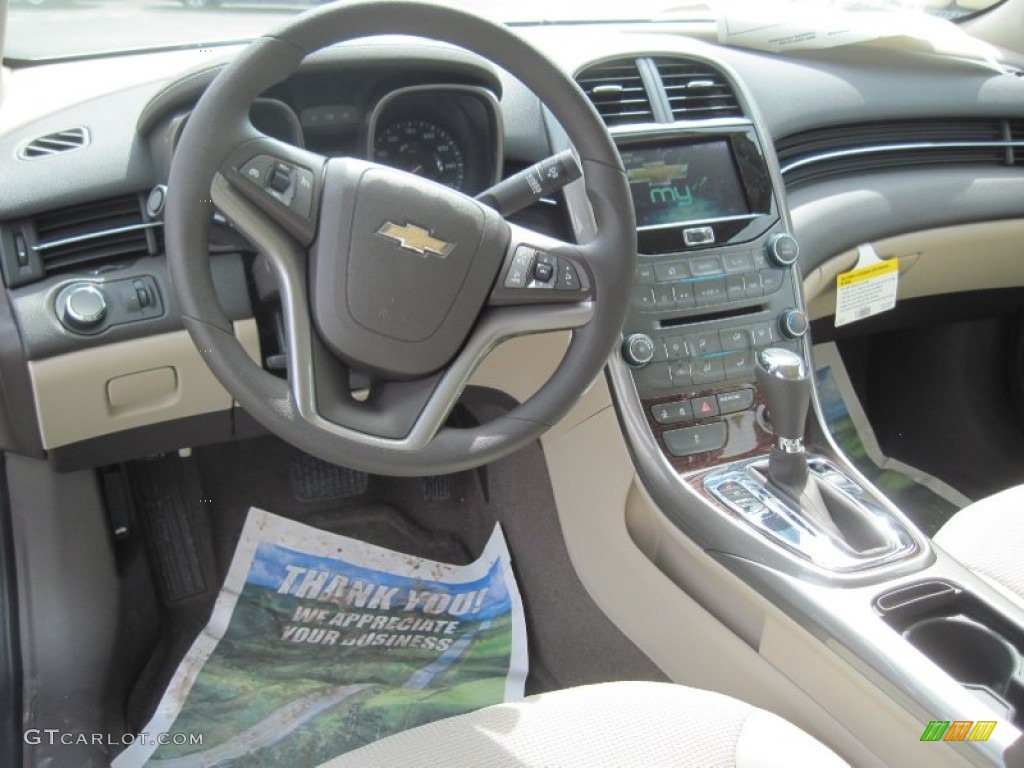 2013 Malibu LT - Champagne Silver Metallic / Cocoa/Light Neutral photo #8