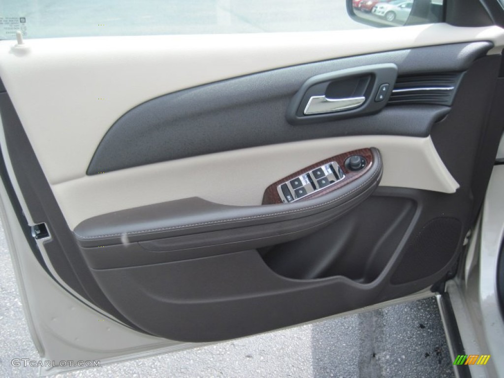 2013 Malibu LT - Champagne Silver Metallic / Cocoa/Light Neutral photo #9