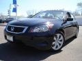 2008 Nighthawk Black Pearl Honda Accord EX-L Sedan  photo #1