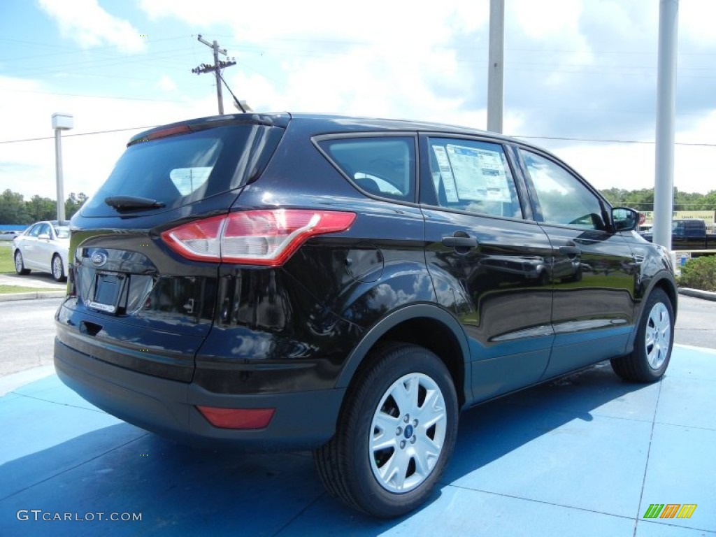 2013 Escape S - Tuxedo Black Metallic / Charcoal Black photo #3