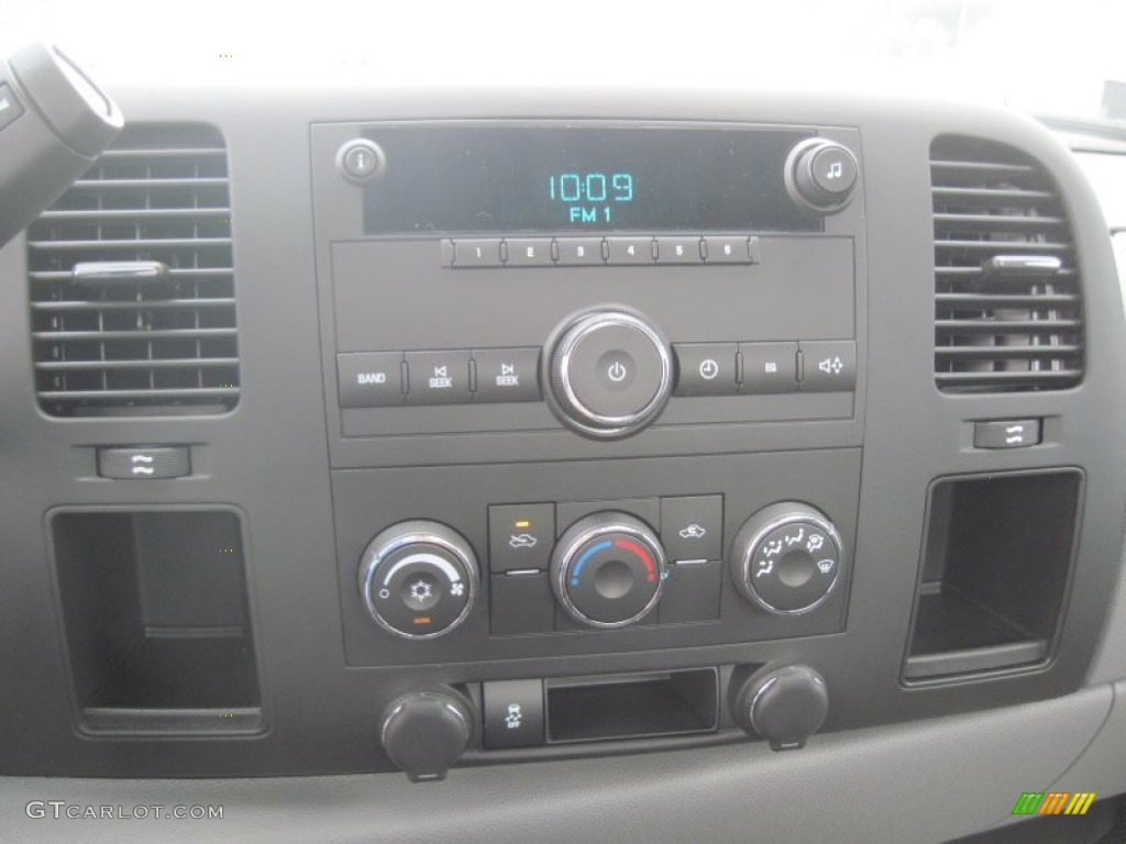 2013 Silverado 3500HD WT Regular Cab 4x4 - Blue Granite Metallic / Dark Titanium photo #11