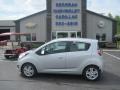 2013 Silver Ice Chevrolet Spark LS  photo #1