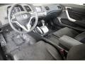 Black 2007 Honda Civic EX Coupe Interior Color