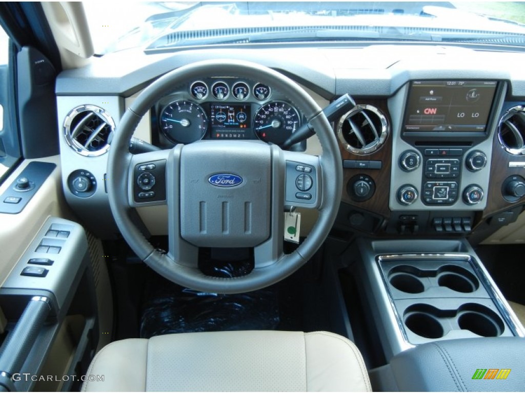 2013 Ford F250 Super Duty Lariat Crew Cab 4x4 Dashboard Photos