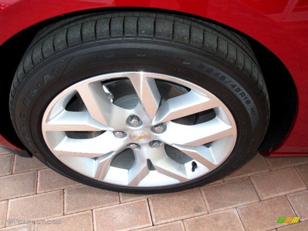 2014 Impala LTZ - Crystal Red Tintcoat / Jet Black/Dark Titanium photo #4