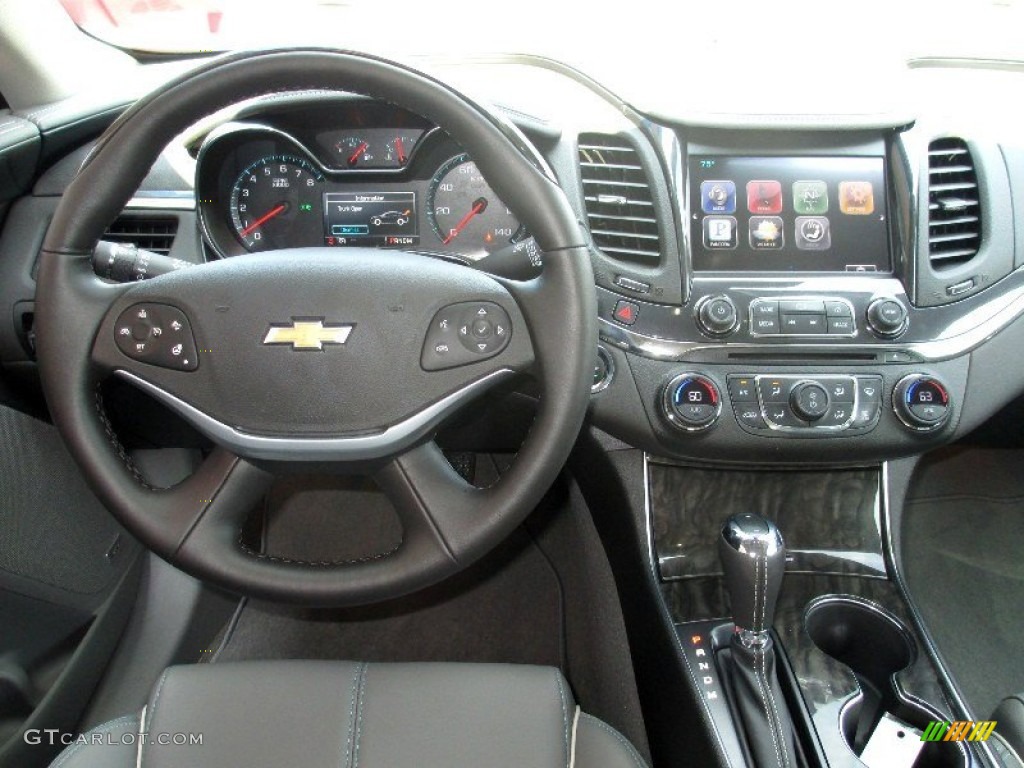 2014 Chevrolet Impala LTZ Jet Black/Dark Titanium Dashboard Photo #81352459