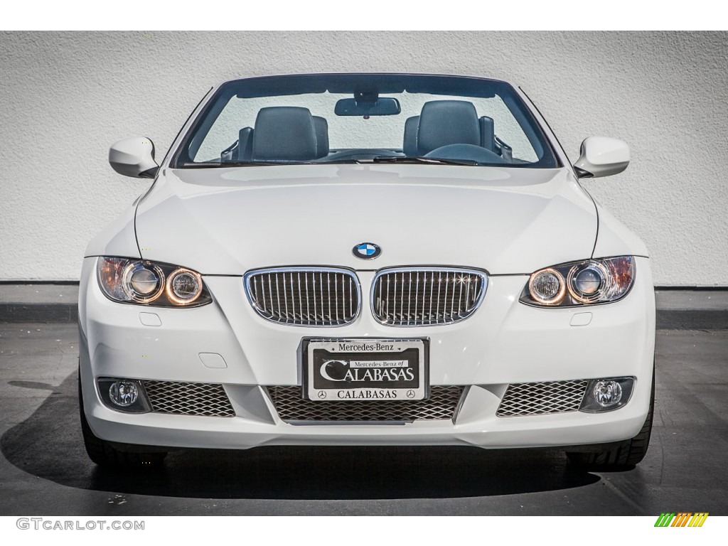 2010 3 Series 335i Convertible - Alpine White / Black photo #2