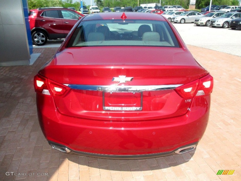 2014 Impala LTZ - Crystal Red Tintcoat / Jet Black/Dark Titanium photo #14