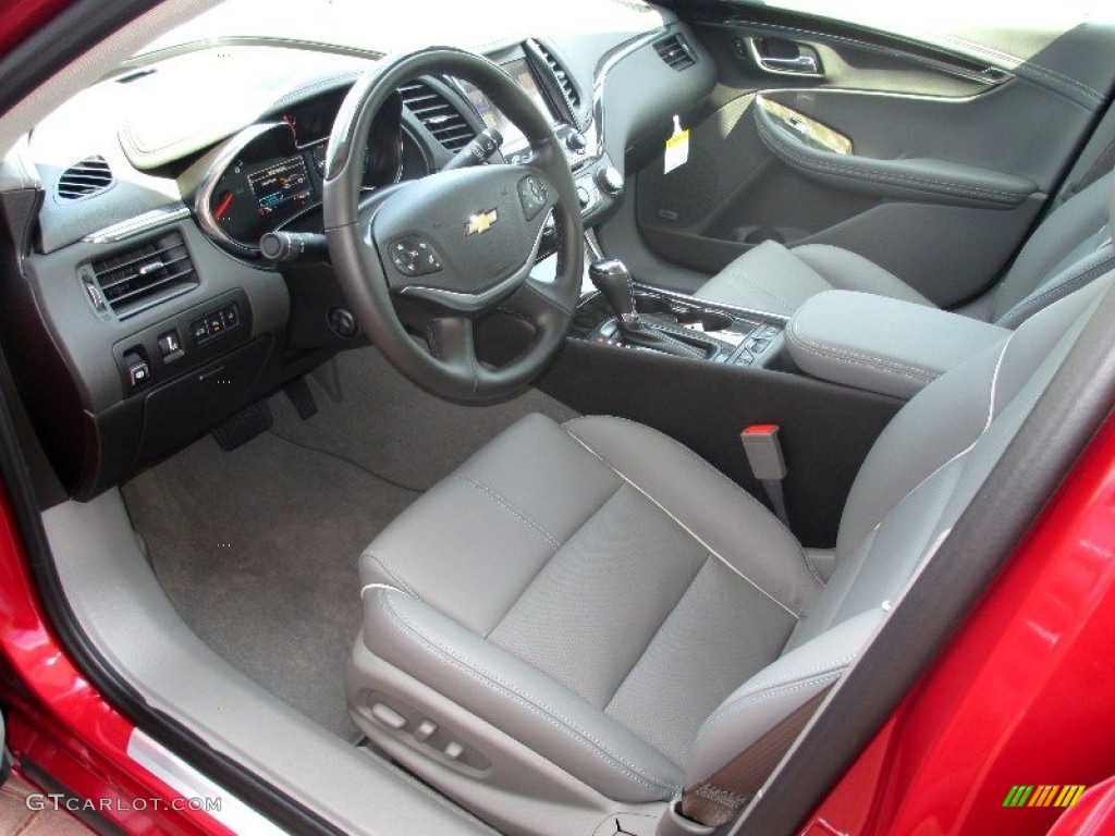 Jet Black/Dark Titanium Interior 2014 Chevrolet Impala LTZ Photo #81352740