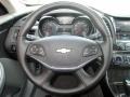 Jet Black/Dark Titanium 2014 Chevrolet Impala LTZ Steering Wheel