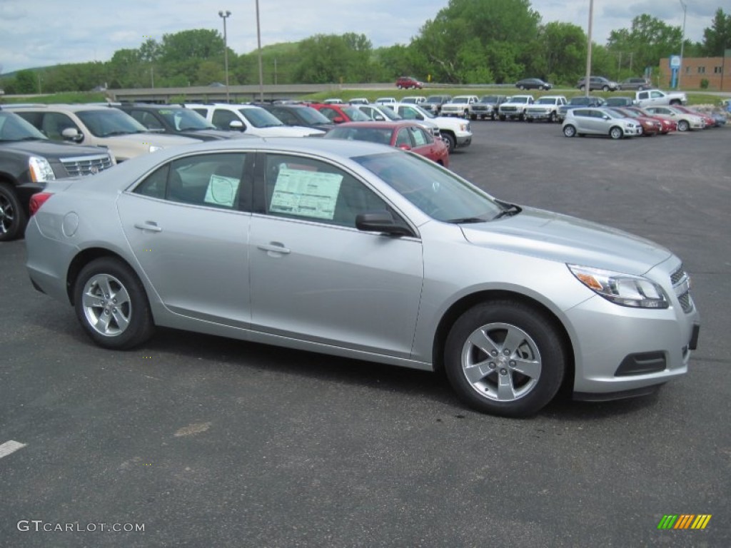 2013 Malibu LS - Silver Ice Metallic / Jet Black/Titanium photo #3