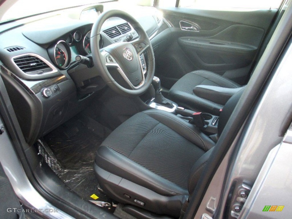 Ebony Interior 2013 Buick Encore Convenience AWD Photo #81353571