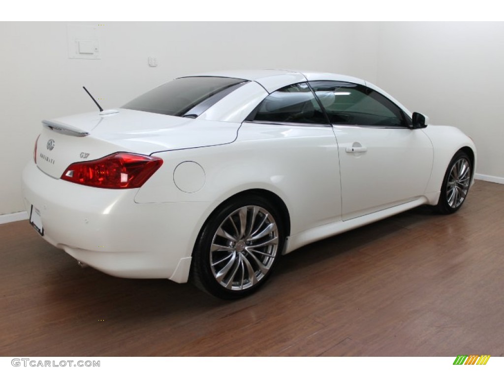 Moonlight White 2012 Infiniti G 37 Convertible Exterior Photo #81355823