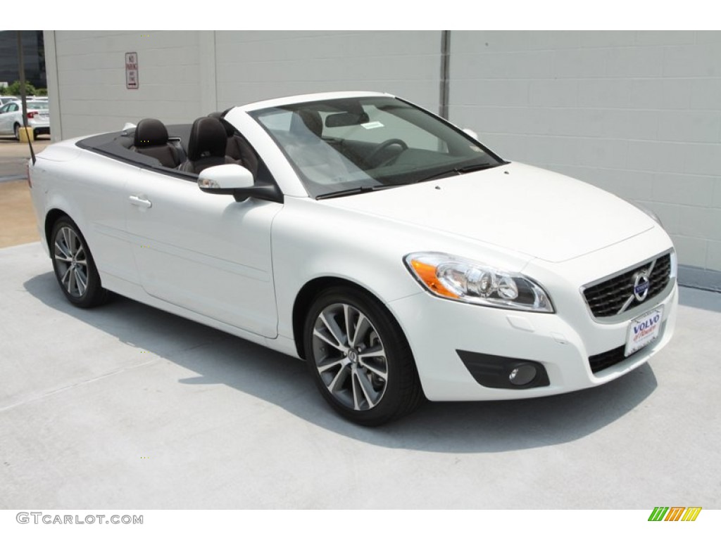 2013 C70 T5 - Ice White / Cacao/Off Black photo #4