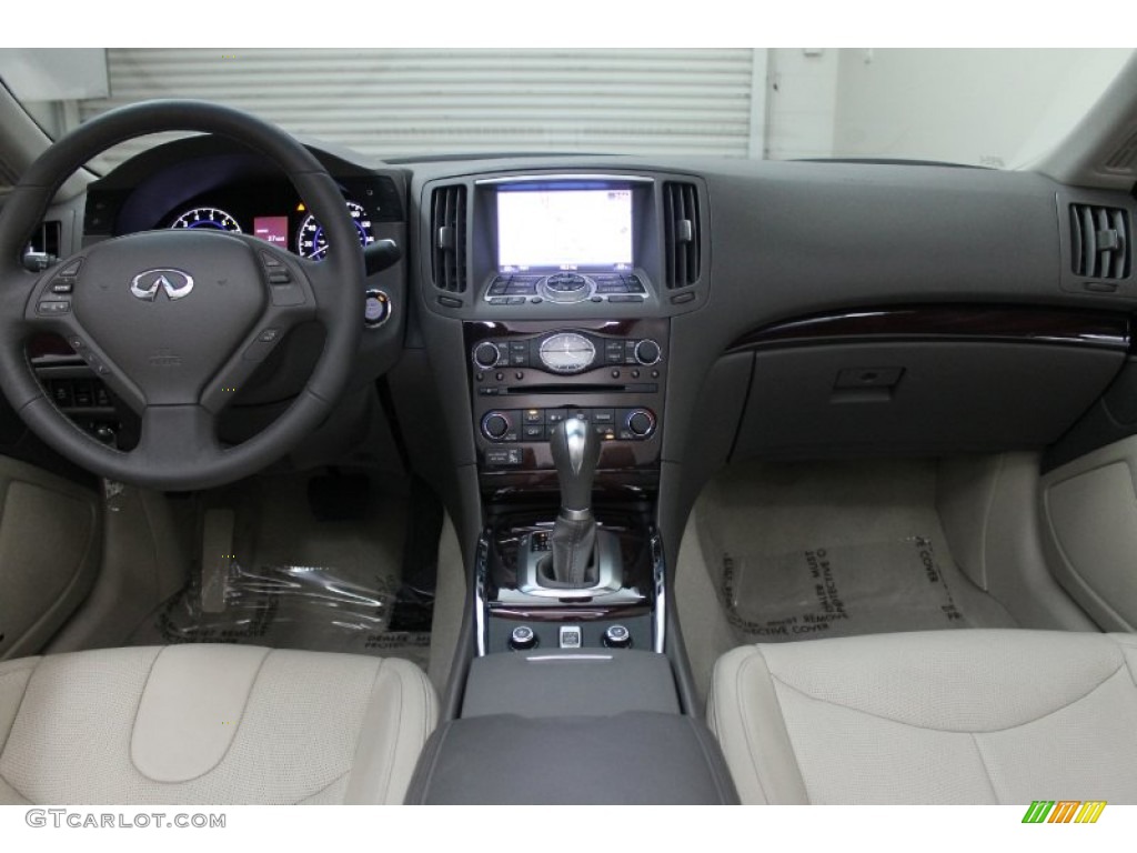 2012 Infiniti G 37 Convertible Wheat Dashboard Photo #81356103