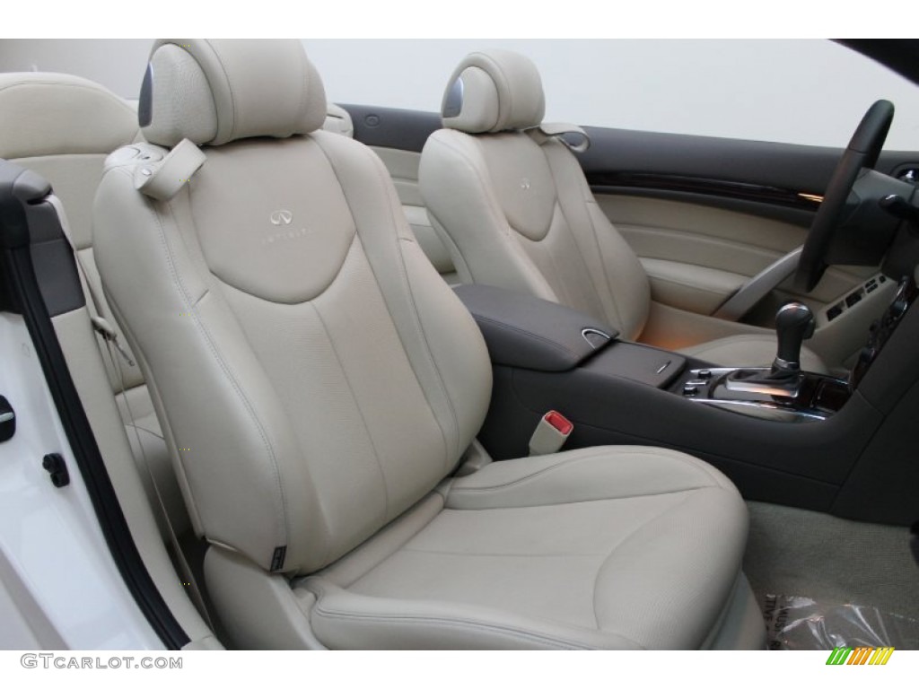 Wheat Interior 2012 Infiniti G 37 Convertible Photo #81356301