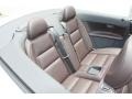 2013 Volvo C70 Cacao/Off Black Interior Rear Seat Photo