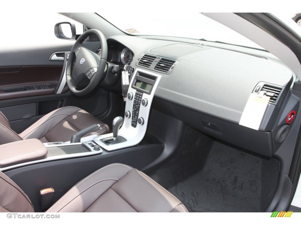 2013 C70 T5 - Ice White / Cacao/Off Black photo #26