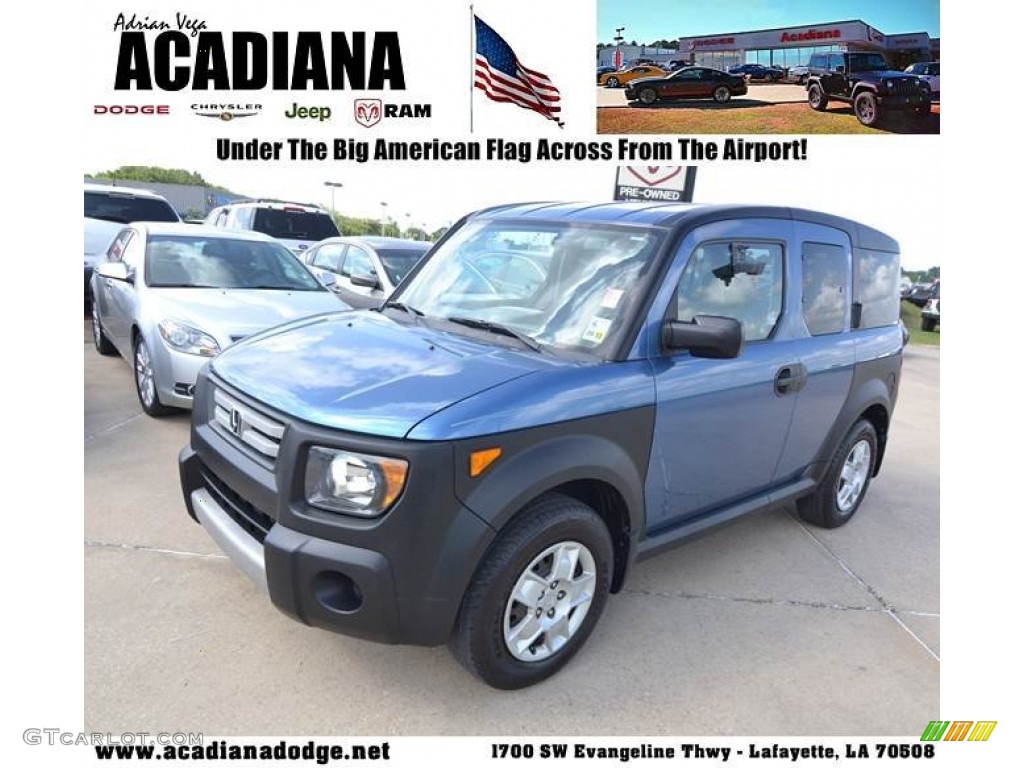 Atomic Blue Metallic Honda Element