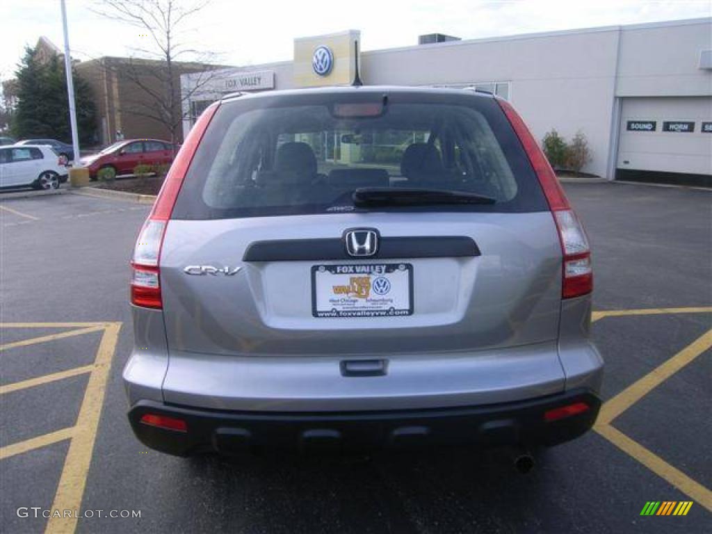 2008 CR-V LX 4WD - Whistler Silver Metallic / Gray photo #4