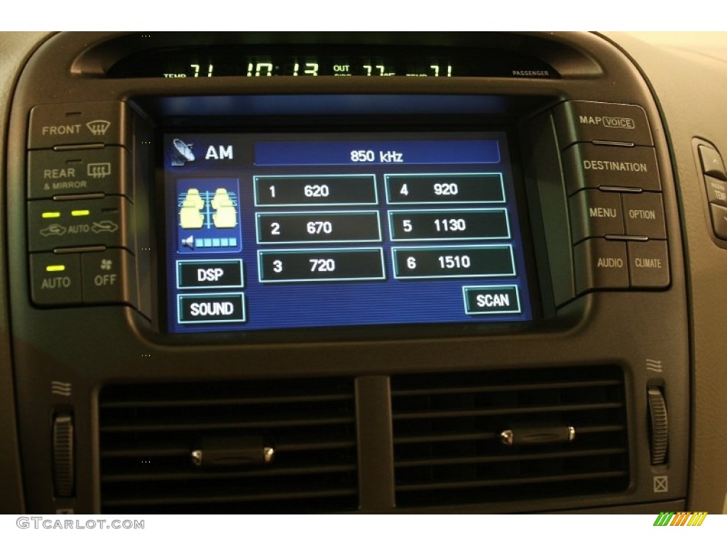 2005 Lexus LS 430 Sedan Audio System Photo #81357126