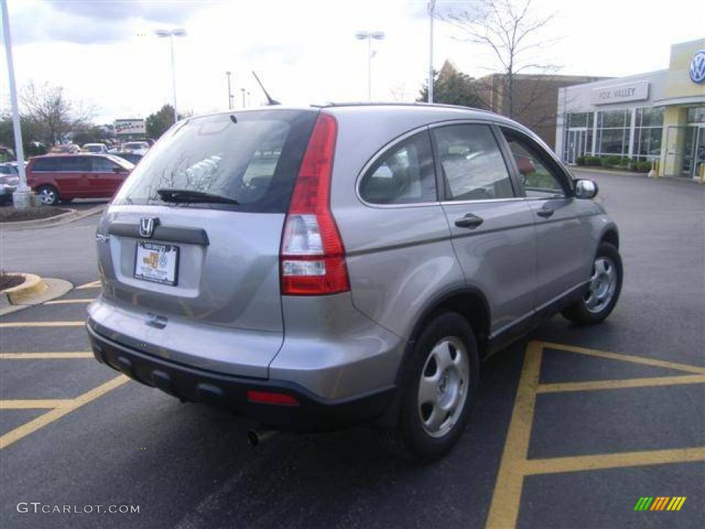 2008 CR-V LX 4WD - Whistler Silver Metallic / Gray photo #5