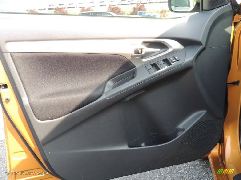 2010 Toyota Matrix S AWD Dark Charcoal Door Panel Photo #81357270