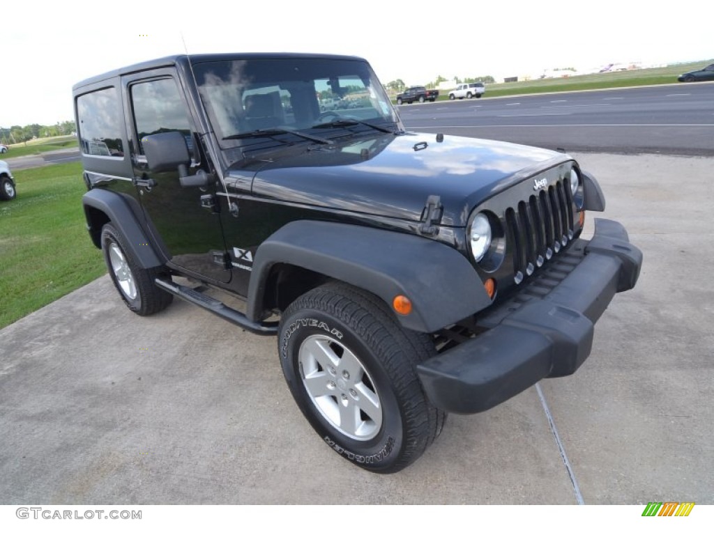 Black 2007 Jeep Wrangler X 4x4 Exterior Photo #81357501