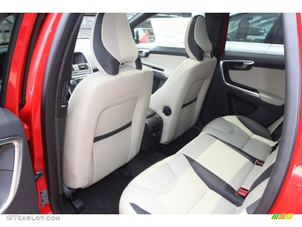 R Design Soft Beige/Off Black Inlay Interior 2013 Volvo XC60 T6 AWD R-Design Photo #81357631