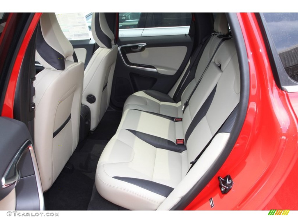 2013 Volvo XC60 T6 AWD R-Design Rear Seat Photo #81357654