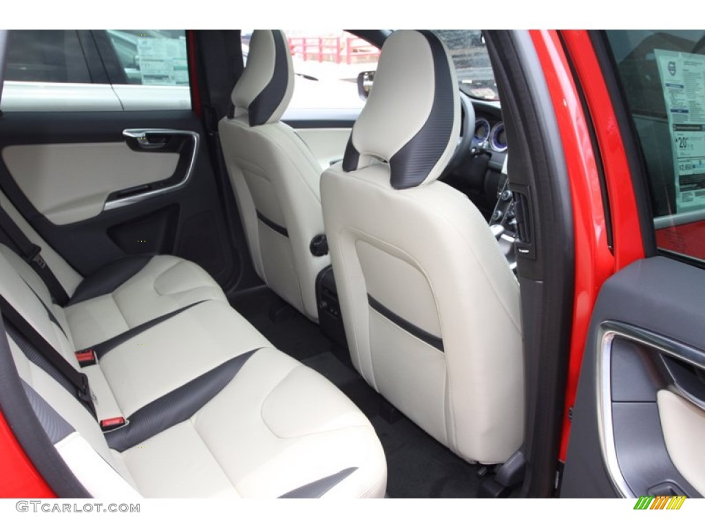 2013 Volvo XC60 T6 AWD R-Design Rear Seat Photo #81357819