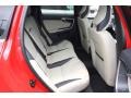 2013 Volvo XC60 R Design Soft Beige/Off Black Inlay Interior Rear Seat Photo
