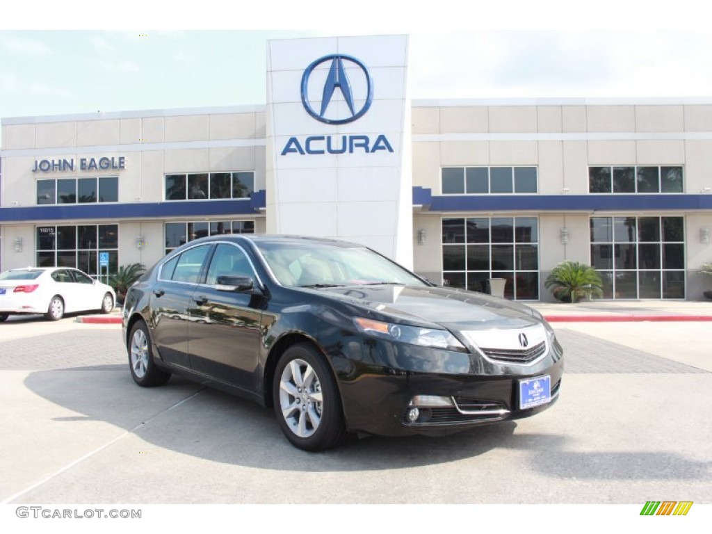 Crystal Black Pearl Acura TL