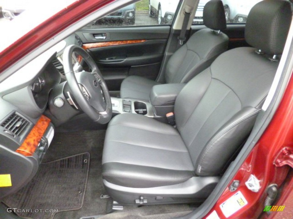 Off Black Interior 2012 Subaru Legacy 3.6R Limited Photo #81359607